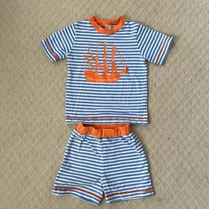 Patsy Aiken Chez Ami Short Set Play/pajamas Soze: 3T